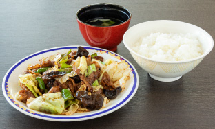 日替わりA定食　回鍋肉