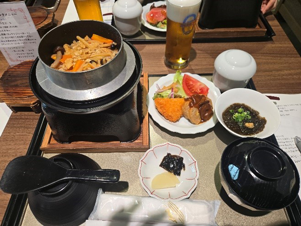 懇親会で提供された料理