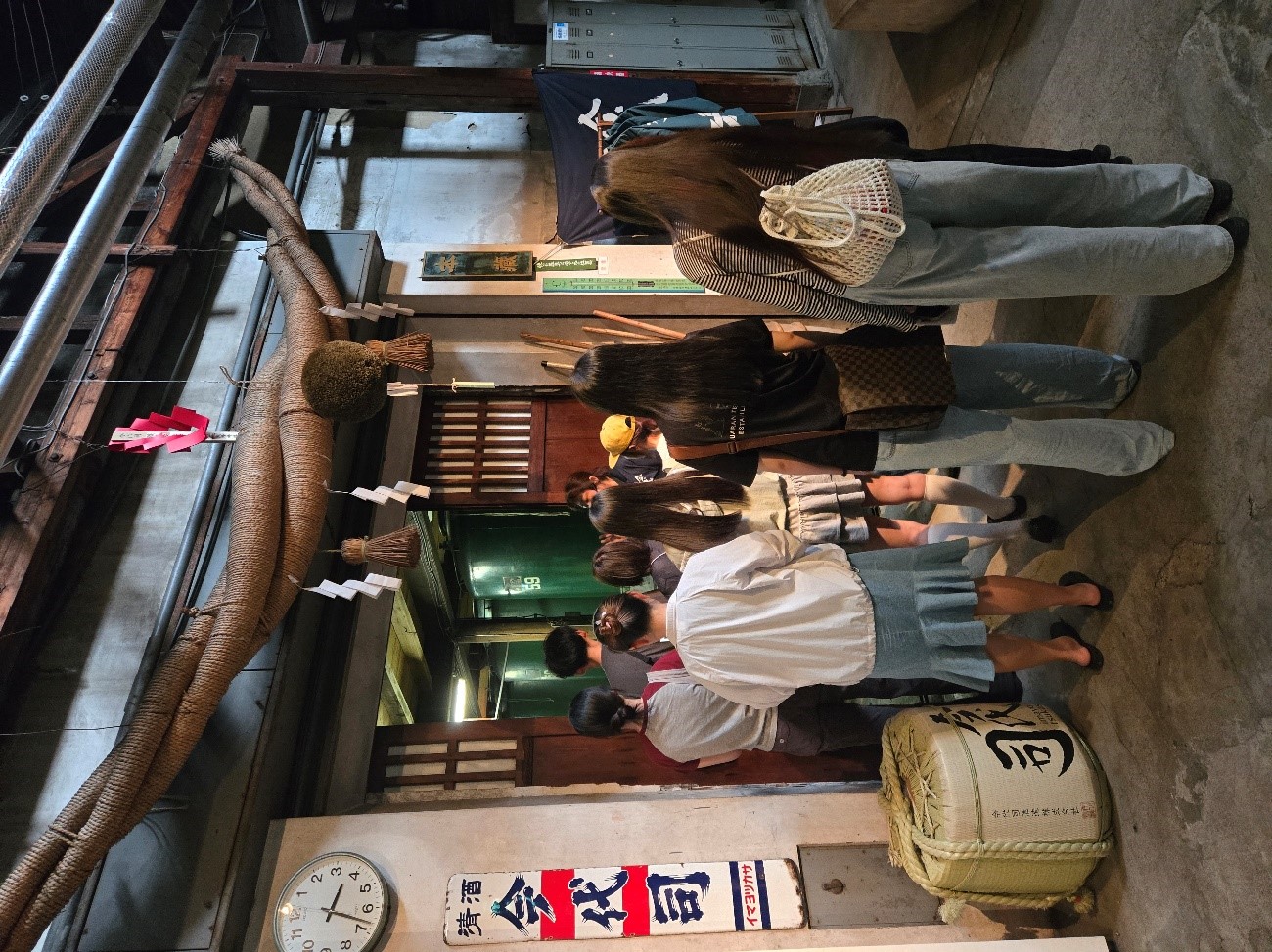 酒蔵見学の様子2