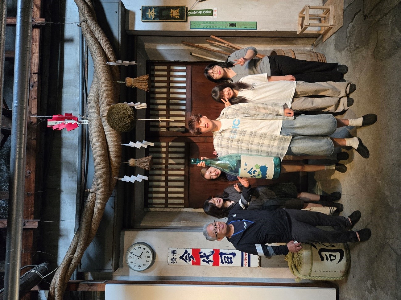 酒蔵見学の様子3