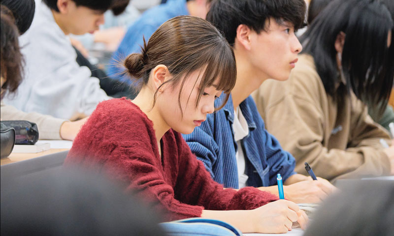 経営学科の学びの様子